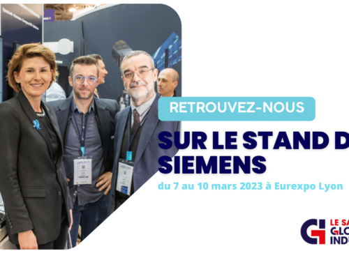 Salon Global industrie 2023 stand Siemens – Eurexpo Lyon